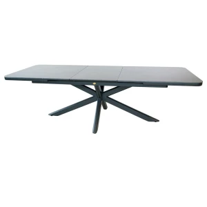 Hillsdale uitschuifbare dining tafel grey B 200 - 260 x D 100 x H 75 cm Oosterik Home - Oosterik home