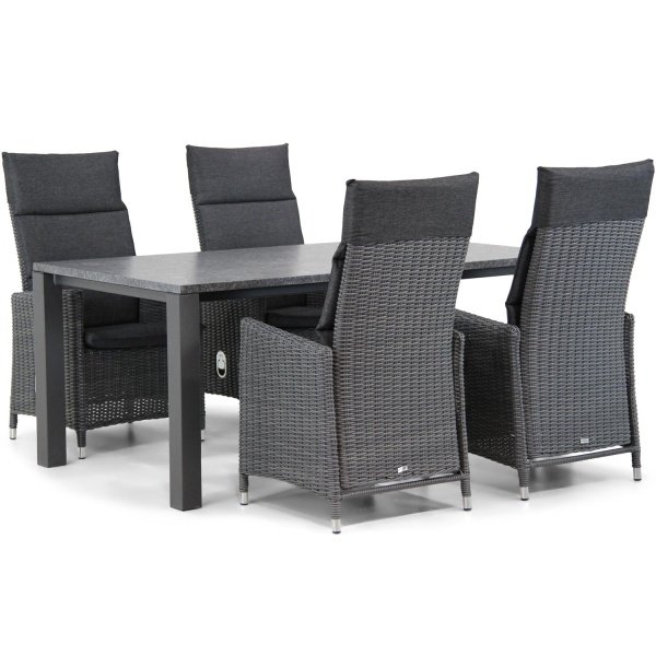 Garden Collections Madera/Munster 180 cm dining tuinset 5-delig