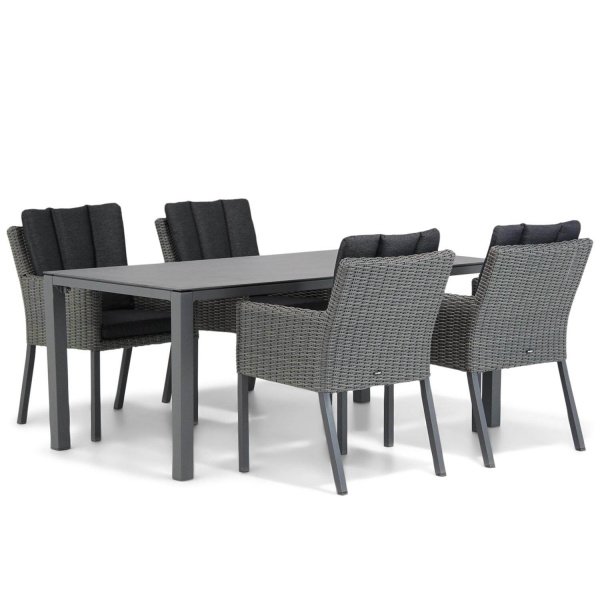 Garden Collections Oxbow/Pallazo 180 cm dining tuinset 5-delig