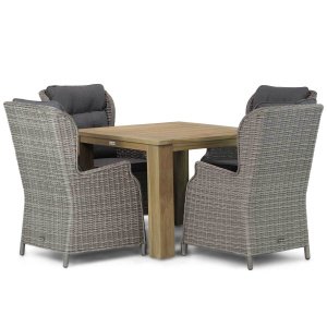 Garden Collections Windsor/Brighton 100 cm dining tuinset 5-delig