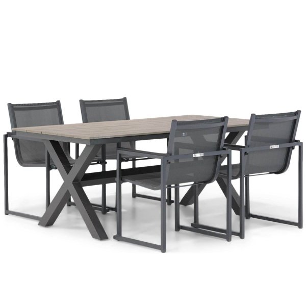 Lifestyle Delgada/Forest 180 cm dining tuinset 5-delig