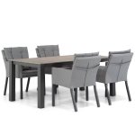 Lifestyle Parma/Valley 180 cm dining tuinset 5-delig