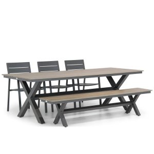 Lifestyle Stella/Forest 240 cm dining tuinset 5-delig