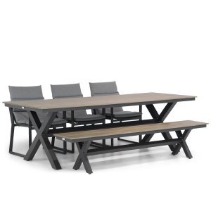 Lifestyle Treviso/Forest 240 cm dining tuinset 5-delig