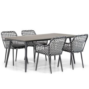 Domani Emory/Matale 180 cm dining tuinset 5-delig