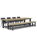 Lifestyle Dolphin/San Francisco 260 cm dining tuinset 6-delig