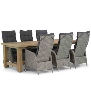 Garden Collections Lincoln/Fourmile 260 cm dining tuinset 7-delig