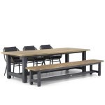 Lifestyle Dolphin/San Francisco 260 cm dining tuinset 5-delig