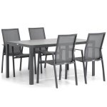 Lifestyle Ultimate/Varano 160 cm dining tuinset 5-delig