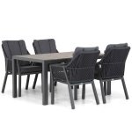 Lifestyle Verona/Young 155 cm dining tuinset 5-delig