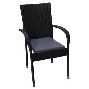 Afmetingen: 54x55xH94cm Zithoogte: 45cm Hoogte Leuning: 65cm