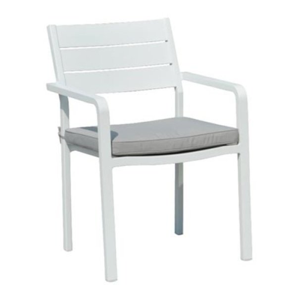 Barolo Dining Tuinstoel - Wit - Own