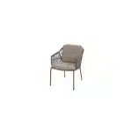 Capalbio dining chair terre with 2 cushions