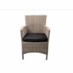 Diana Dining stoel incl handgreep Wicker HM15 off white - stof 239 - Own