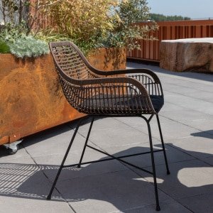 Dutchbone Tuin / Eetkamerstoel 'Cantik'