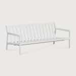Ethnicraft 2-zits Tuinbank Jack Aluminium - Wit