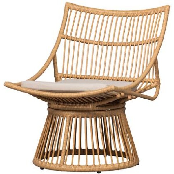 Exotan Fauteuil Alatna - Wicker - Naturel - 80x64x53