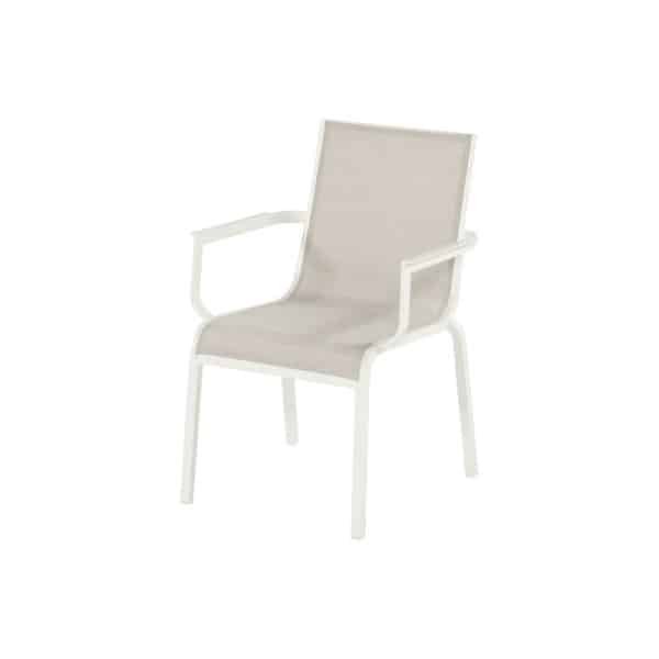 Gina Alu Sling stackable arm chair II - Hartman