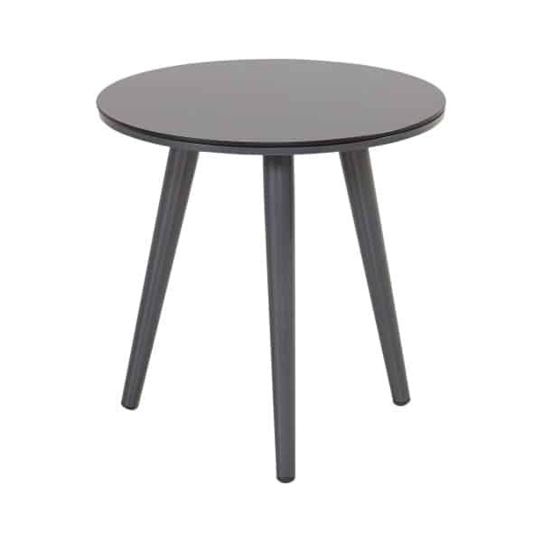Hartman Outdoor Ronde Bistrotafel 'Sophie' HPL, 45 x 45cm, kleur Antraciet