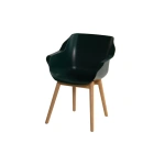 Hartman | Tuinstoel Sophie met Armleuningen Teak | Night Green