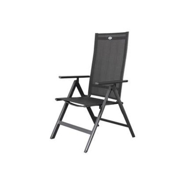 Hartman verstelbare tuinstoel Napoli - Aluminium armleuning