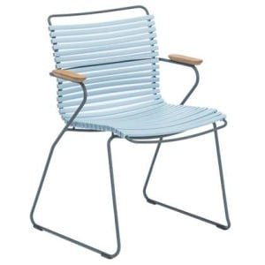 Houe Click Armchair tuinstoel dusty light blue
