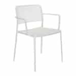 Kartell Audrey Armstoel - Wit/wit