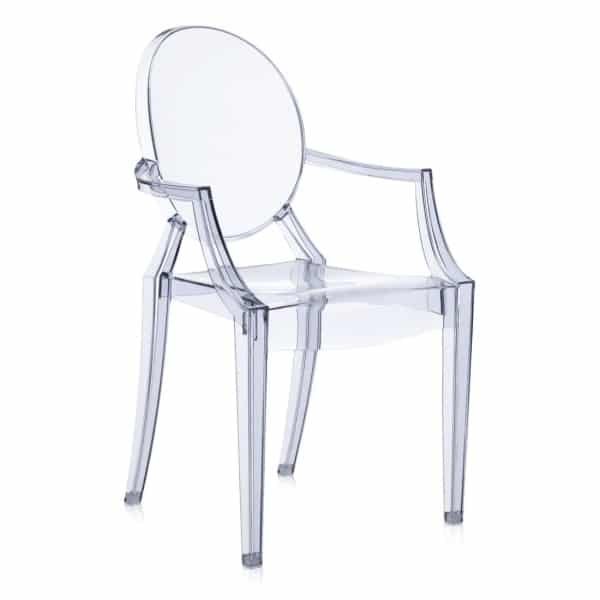 Kartell Louis Ghost IJsblauw