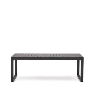 Kave Home - Galdana aluminium uitschuifbare buitentafel met