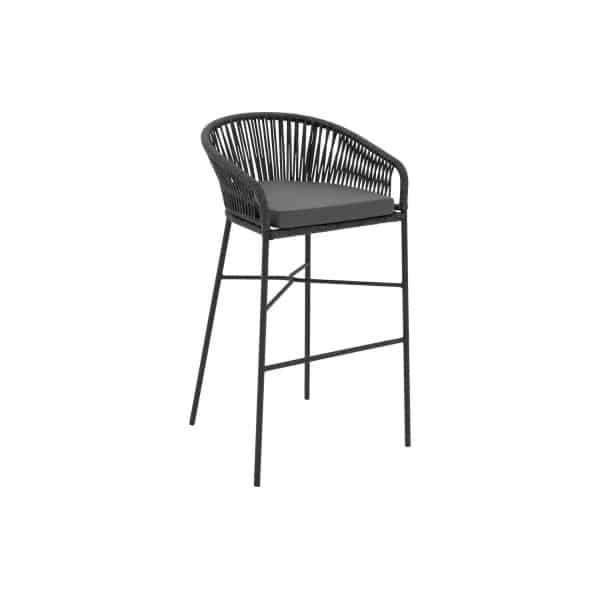 Kave Home Kave Home Tuinmeubel Yanet, Barstoel zithoogte 80 cm