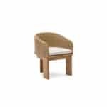 Kave Home Kave Home Tuinstoel Xoriguer, Tuinstoel