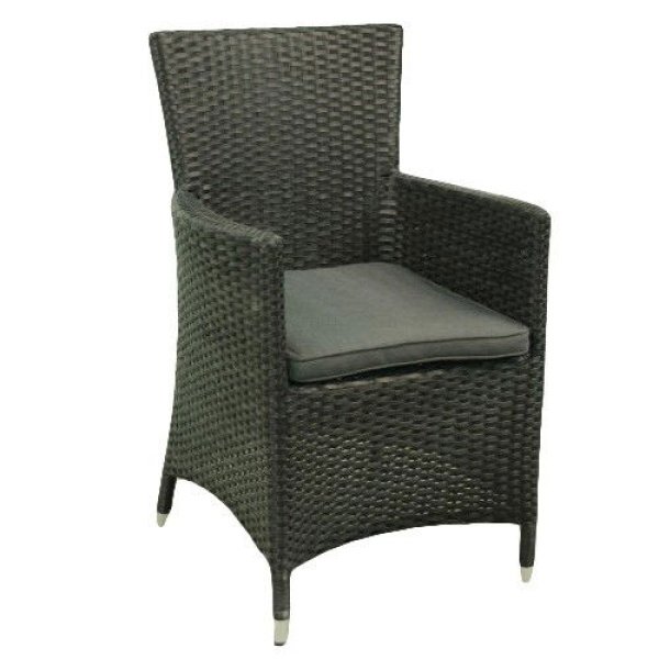 Leonardo tuinstoel - Zwart - Own