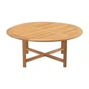 Lesli Living - Teak tafel ø180x75cm