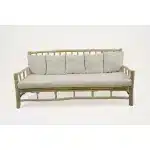 Loungebank Teak Hout Naturel 200 x 100 CM Bank Buiten Tuin van der Leeden