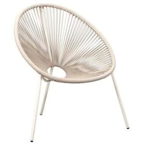 Loungestoel Formentera - zand - Leen Bakker