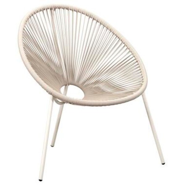 Loungestoel Formentera - zand - Leen Bakker