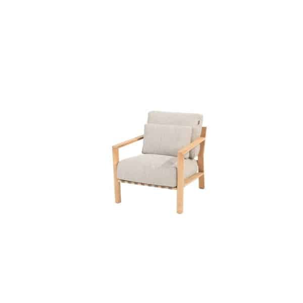 Lucas lounge stoel teak incl. 3 kussens 4SO - 4so