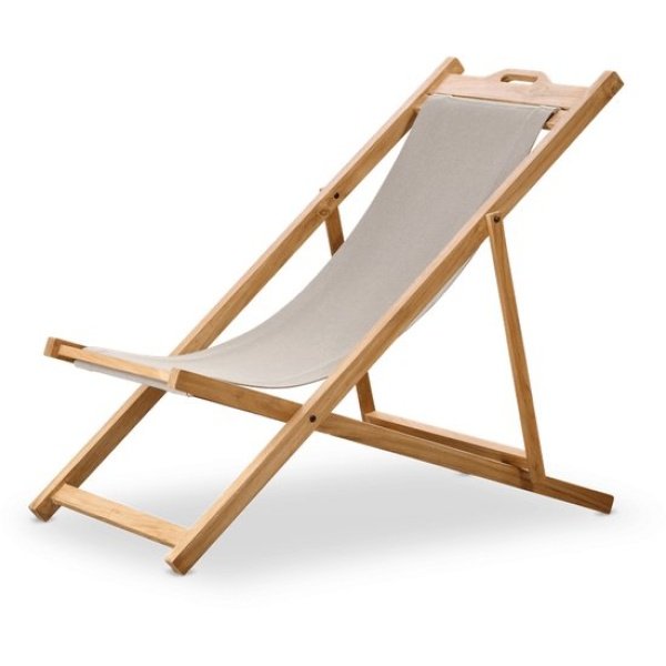 Luxury beach chair Frame teak wood II - Chill dept