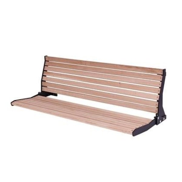 MaximaVida opklapbare gevelbank Jordaan met rugleuning 100 cm MaximaVida opklapbare gevelbank Jordaan met rugleuning 100 cm
