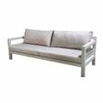 Midori sofa 4 seater aluminium salix/flax beige AW - Yoi