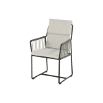 Modica Rope Chair Black Stoel Zwart - Hartman