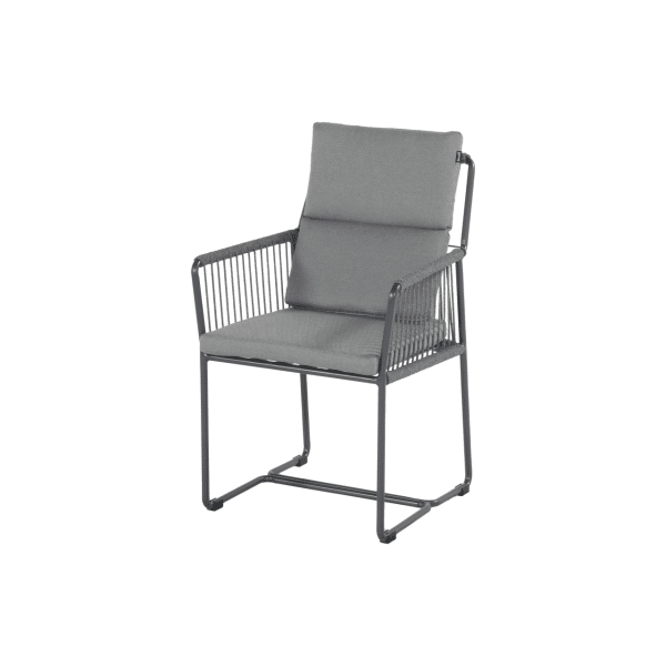 Modica Rope Chair Xerix Stoel Antraciet - Hartman Modica Rope Chair Xerix Stoel Antraciet - Hartman