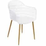 Noville witte tuinstoelen - Set van 4 stuks