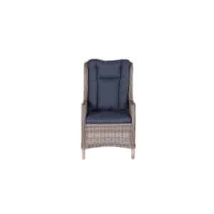 Osborne verstelbare fauteuil havana sand 6,5 mm reflex black - Garden impressions