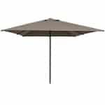 Owen antraciet aluminium 250x250/8/38 taupe - Max luuk