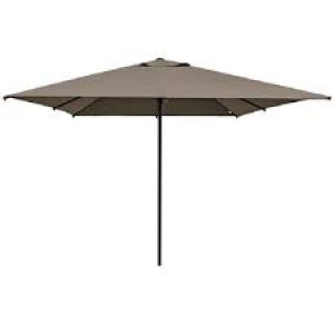 Owen antraciet aluminium 250x250/8/38 taupe - Max luuk