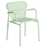 Petite Friture Week-end tuinstoel met armleuningen Pastel Green