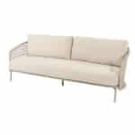 Puccini 3-zits lounge bank incl. 3 kussens 4SO - 4so