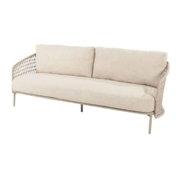 Puccini 3-zits lounge bank incl. 3 kussens 4SO - 4so