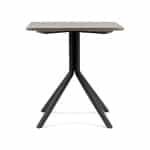 Rivièra Maison Outdoor Bistrotafel Bondi Beach Teakhout, 70 x 70cm - Espresso - Vierkant